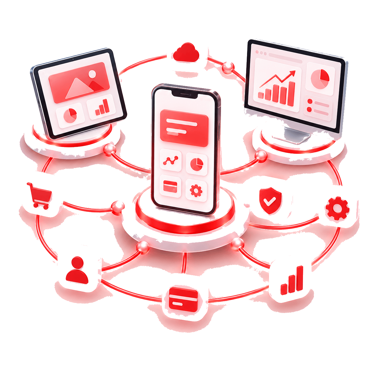 Multi-device application distribution