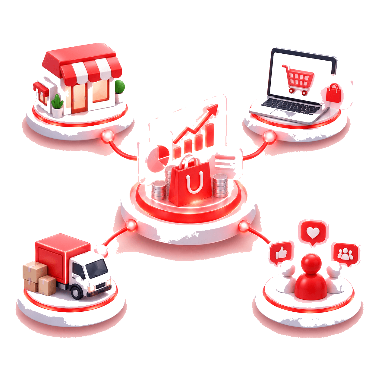 Multi-channel sales ecosystem
