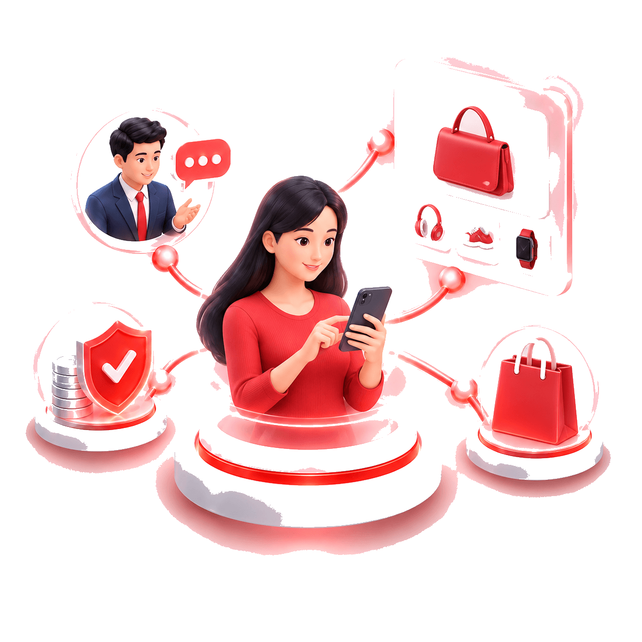 Sản phẩm phù hợp xuất hiện ngay tại nơi nhu cầu phát sinh